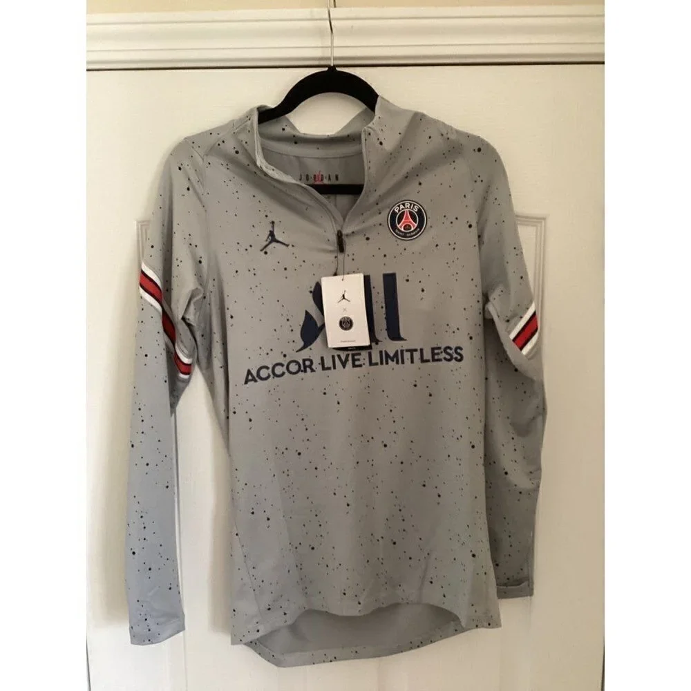 Jordan X Paris Saint Germain ADV Elite 4th Drill Top Men’s Tee Size: Small